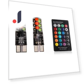 RGB LED лампа для автомобиля с дистанционным управлением — Подсветка, A Surname Home