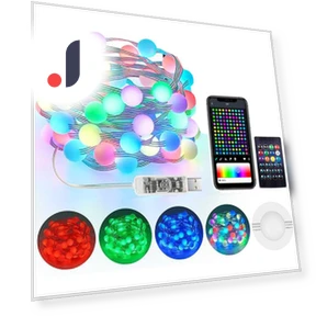 Умные гирлянды с RGB подсветкой — Гирлянды и светодиодные ленты, Super Dream Home