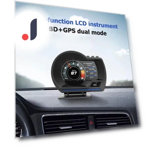 3,5-дюймовая OBD LCD приборная панель автомобиля — Дисплеи информации, 61 Max Black
