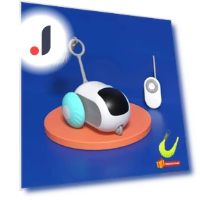 Умная игрушечная машинка для кошек — Игрушки для питомцев, pet safe