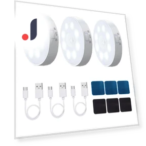 LED Motion Sensor Lights Night Light Magnetic Strips — Прожекторы и охранное освещение, Cozy Cottage-Relax