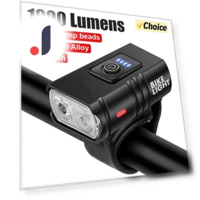 Водонепроницаемый USB LED велосипедный фонарь — Фары для велосипедов, Heinast
