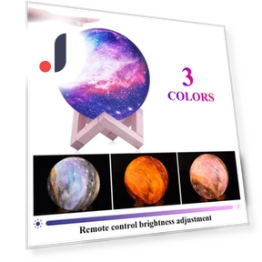 3D-ночник Galaxy с пультом дистанционного управления — Ночники, AE Selection