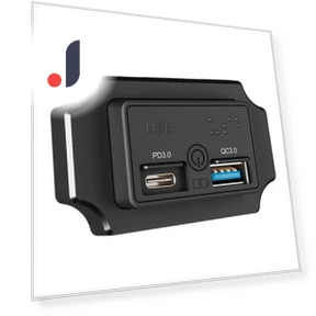 Автомобильное зарядное устройство QC 3.0 USB PD Type C — Зарядные устройства, Rustic Elegance House