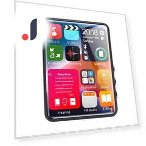 Полноэкранный сенсорный MP3-плеер с Bluetooth — Плееры и аудиоплееры, GYROBALL