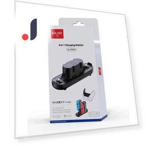 Универсальная зарядная док-станция для контроллеров 6 в 1 USB Type C — Док-станции, FourAll Video Games Accessories