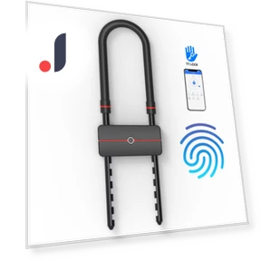 Водонепроницаемый Bluetooth электронный велосипедный замок U-Lock — U-образные замки, Super Dream Home