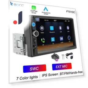 1 Din 7-дюймовый IPS сенсорный экран Автомагнитола — Автомагнитолы, Auto Launcher