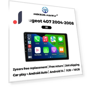 Мультимедийный проигрыватель для Peugeot 407 2004-2011 — Аксессуары и крепления для установки, Auto Launcher
