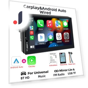 Автомобильный радиоприемник с Carplay и Android Auto — Автомагнитолы, Auto Launcher