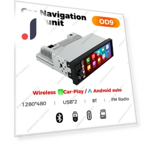 MP5-плеер с беспроводным CarPlay и Android Auto — Автомагнитолы, Auto Launcher