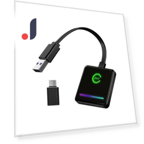2-в-1 беспроводной адаптер CarPlay и Android Auto — Автомагнитолы, Simplistic Living Home