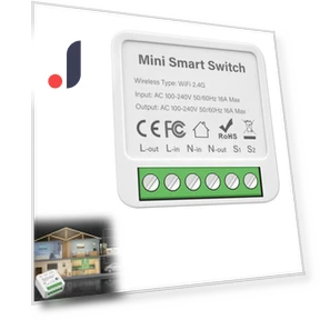 2-позиционный пульт управления Mini Smart Switch — Центры управления и контроллеры, Homeware Essentials