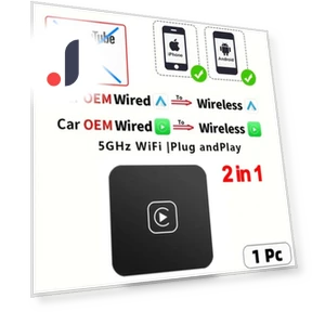Адаптер Carplay и Android Auto 3 в 1 — Аксессуары для телефонов, Super Star Mall
