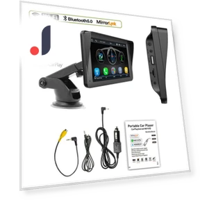 Портативный сенсорный экран для автомобиля — Автомагнитолы, Auto Accessories Home
