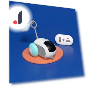 Умная интерактивная игрушка для кошек — Электронные питомцы, GYROBALL