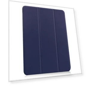 Чехол для iPad Air 13 2024, трискладывающийся, кожаный, темно-синий — Обложки, Custer