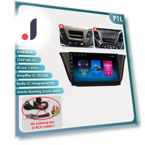 AI интеллектуальная система беспроводной CarPlay Android авто радио — Аксессуары для GPS-систем, Hizpo