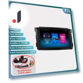 Автомобильное радио с CarPlay и Android 13 — Аксессуары для GPS-систем, Hizpo