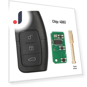 Key Remote с чипом 4D63 — Системы безключевого доступа, AI Supermarket