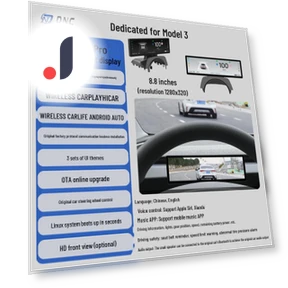 ЖК-экран Smart Instrument с интеграцией CarPlay и OTA — Аксессуары для автомобилей, GearUp AutoMoto