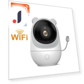 Радионяня 4MP Tuya Smart Wifi камера — Детские видеоняни, coaao