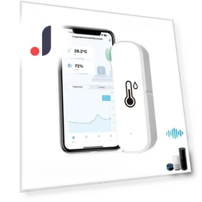 Датчик температуры и влажности WiFi — Комнатные термометры, TopSky