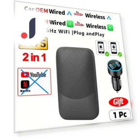 4 в 1 беспроводной Carplay Android Auto Smart TV Box — Автомагнитолы, Home Of Auto Parts