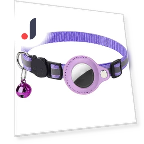 Светоотражающий ошейник для котят с держателем AirTag — Трекеры, Chic Home
