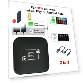 Беспроводной адаптер Carplay и Android Auto 3 в 1 — Автомагнитолы, Home Of Auto Parts