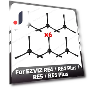 Совместимость с роботом-пылесосом EZVIZ RE4 / RE5, сменная основная боковая щетка, фильтр HEPA, насадки для швабры,... — Запчасти и аксессуары для пылесосов, Modern Home Furnishing