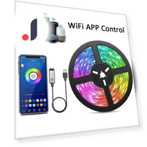 Светодиодная лента WIFI RGB 5050 Bluetooth — LED ленты, Modern Home Furnishing