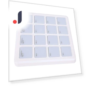 Беспроводной MIDI-контроллер с подсветкой RGB — Контроллеры MIDI, DIYelecs