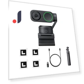 Комплект штатива с веб-камерой 4K и ИИ — Аксессуары для видеокамер, Insta360