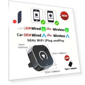 Адаптер беспроводной CarPlay и Android Auto — Аксессуары для телефонов, Meiteai-Car&Motor