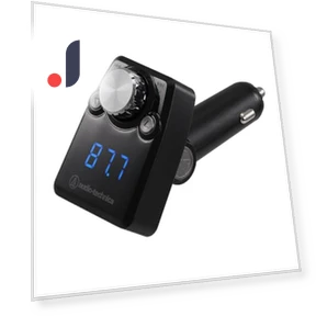 FM-трансмиттер Bluetooth с зарядкой — Bluetooth-передатчики, Audio Technica