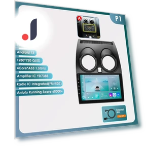 AI Voice Car Radio Android Auto Multimedia — Аксессуары для GPS-систем, Hizpo