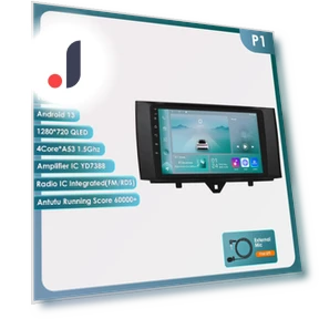 Автомобильное радио с CarPlay и Android 13 — Аксессуары для GPS-систем, Hizpo
