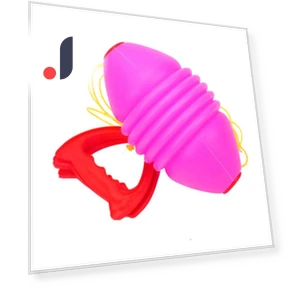 Сенсорное обучение Детские игрушки Скользящий мяч Zoom Мяч Zip Тянущийся эластичный скоростной мяч — Мячики для малышей, pingyuSH