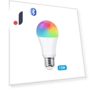 Умная светодиодная лампа RGB с поддержкой Wi-Fi и Bluetooth — Светодиодные, JoyBliss