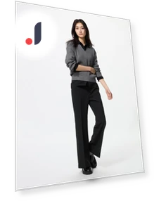 Умные расклешенные брюки — Брюки и капри, Uniqlo