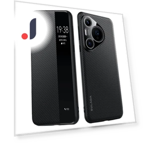 Чехол с окном просмотра для Huawei Pura 70 — Чехлы для умных часов, Smartwatch 2025