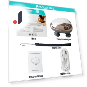 Мини-смарт массажер для головы — Массажеры для спины, BC Pet Supplies