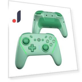 Контроллер для Nintendo Switch с беспроводной быстрой стрельбой, турбо и гироскопом — Геймпады и аксессуары, DOKI DOKI MARKET