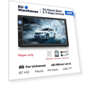Автомобильный радиоприемник с сенсорным экраном — Автомагнитолы, ZoomSpark