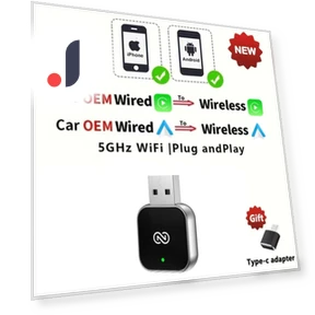 Адаптер беспроводной связи CarPlay и Android Auto — Аксессуары для телефонов, Meiteai-Car&Motor
