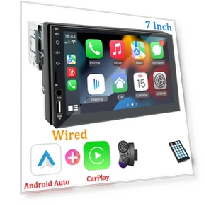 Автомобильный радиоприемник 1 Din с Carplay и Android Auto — Автомагнитолы, ZoomSpark