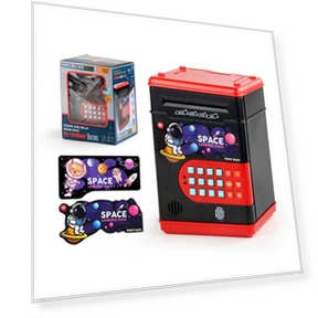 Умная копилка с датчиком отпечатка пальца — Копилки и сейфы, TK Toys