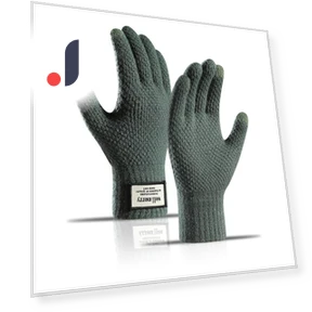 Зимние мужские вязаные перчатки с сенсорным экраном — Перчатки, Selected Gloves