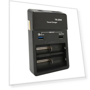 Зарядное устройство на 2 слота с выходом USB QC3.0 — Зарядные устройства, OutsideWorld